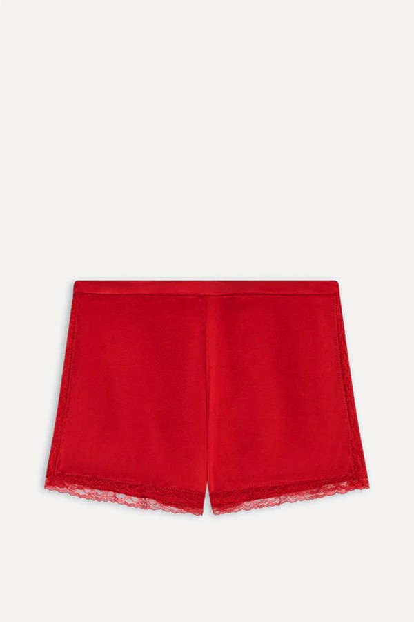 Silk Mini Shorts from Dries Van Noten 