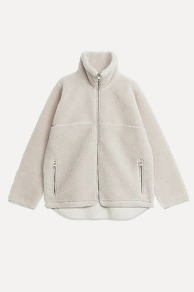 High-Neck Pile Jacket from ARKET