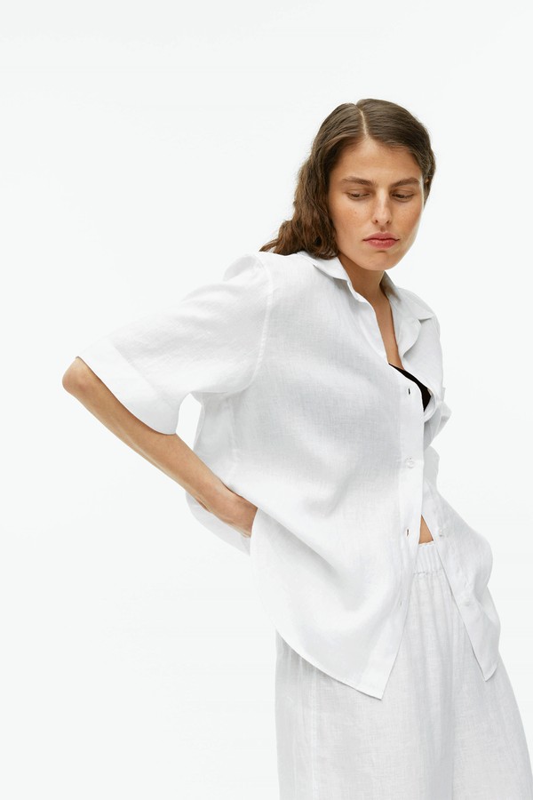 Linen Resort Shirt   from ARKET