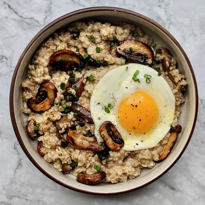 Savoury Mushroom Oats