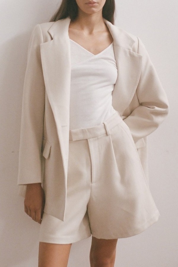 Husk Relaxed Tailored Twill Blazer from Zulu & Zephyr