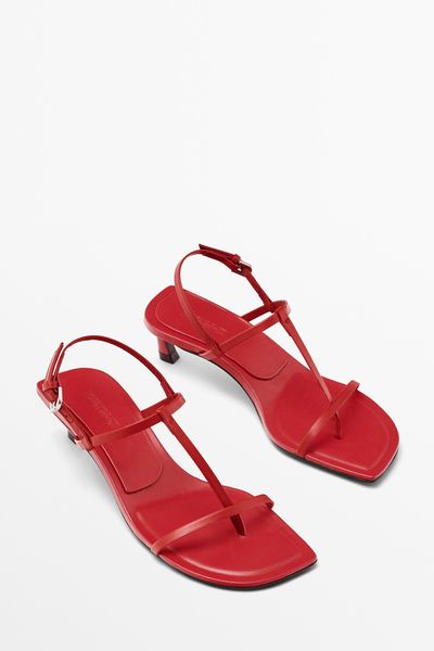 Red Heeled Sandals