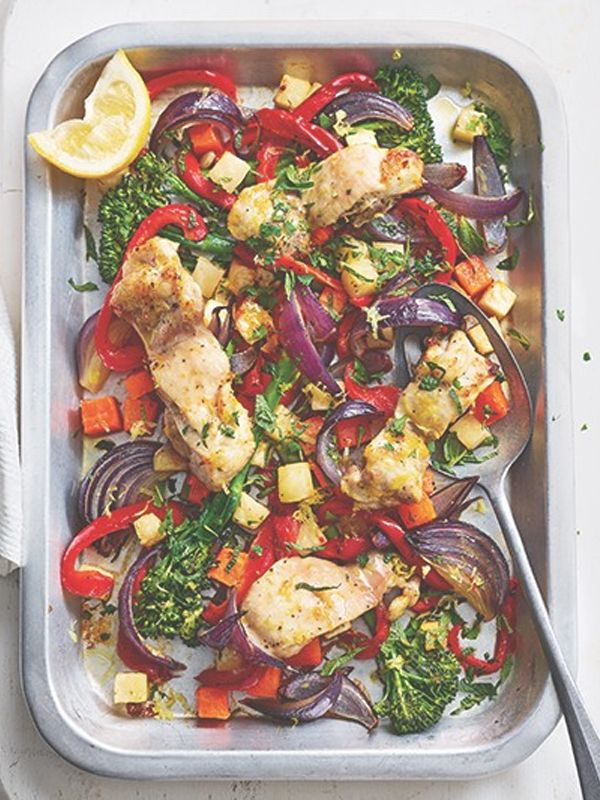 Chicken & Vegetable Tray Bake