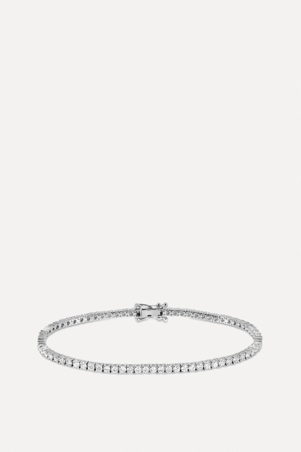 The Lab-Grown Diamond Tennis Bracelet