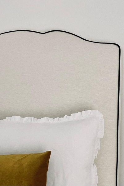 Wave Headboard from Grosvenor Hartley