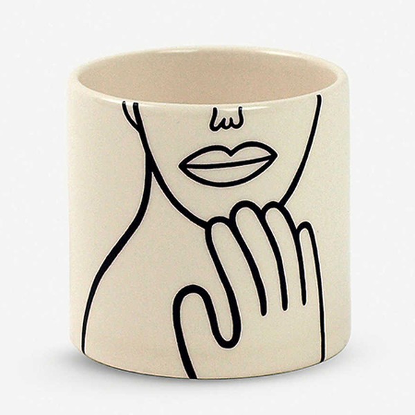 Gentle Mini Earthenware Planter from Louise Madzia