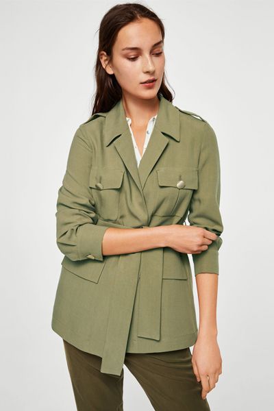 Pocketed Soft Pocket Jacket from Mango