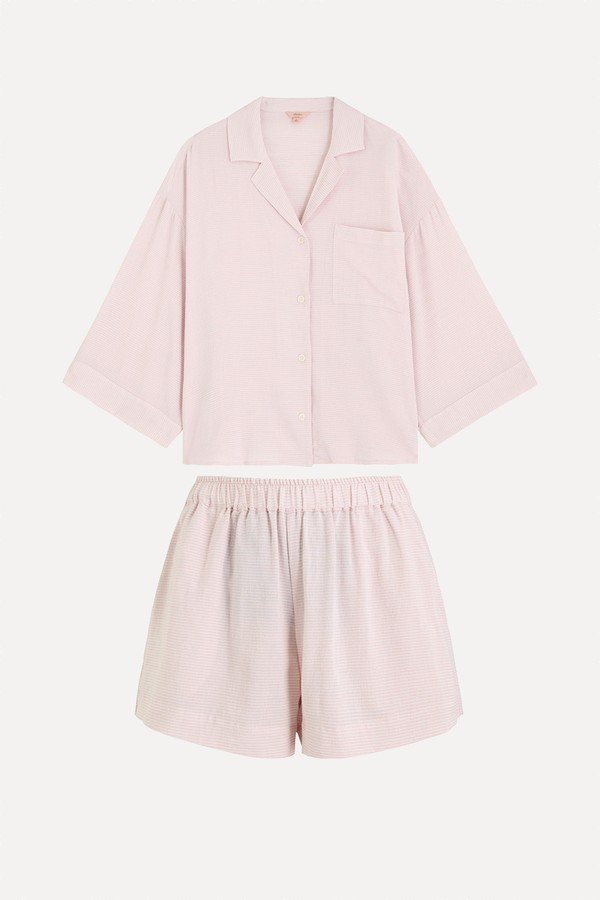 Nautico Striped Jersey Pyjama Set from EBERJEY