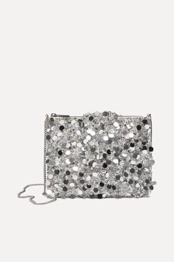 Mini Crossbody Bag With Sequins from Pull & Bear