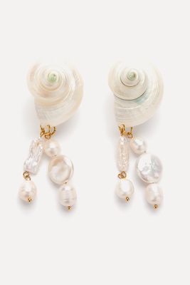Shell Earrings from Oysho