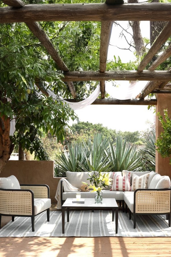 Pienza Outdoor Rattan Corner Sofa Set