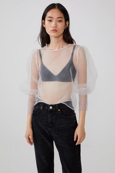 Organza Blouse from Zara