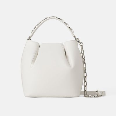 Bucket Bag with Chain Strap from Zara