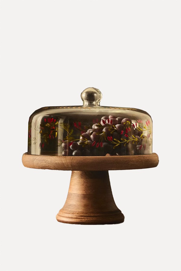 Wooden Christmas Cake Stand