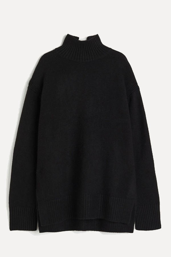 Oversized Polo-Neck Jumper from H&M