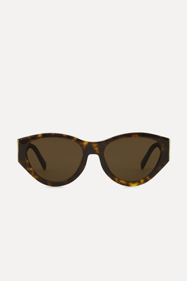 Tortoiseshell Cat Eye Sunglasses from COS