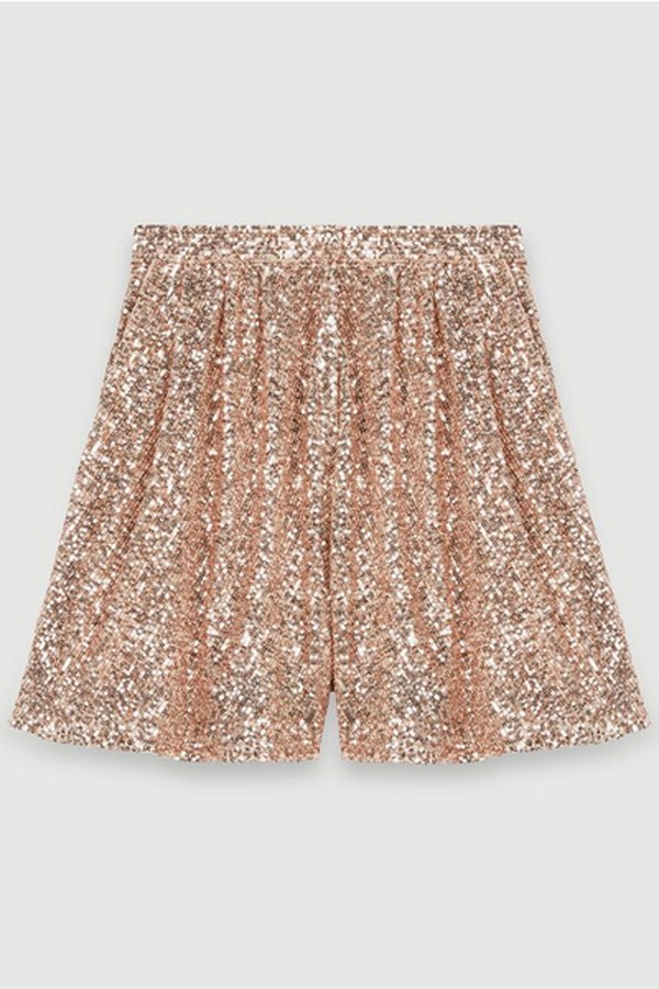 Sequinned Shorts from Maje