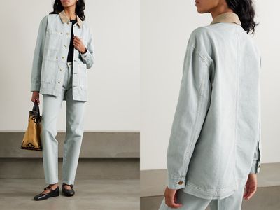 Oversized Denim Jacket, £505 | Slvrlake