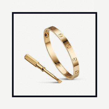 Love Gold Bracelet, £5,400 | Cartier 