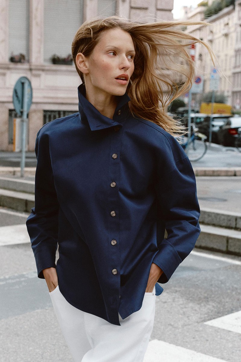 High-Neck Shirt