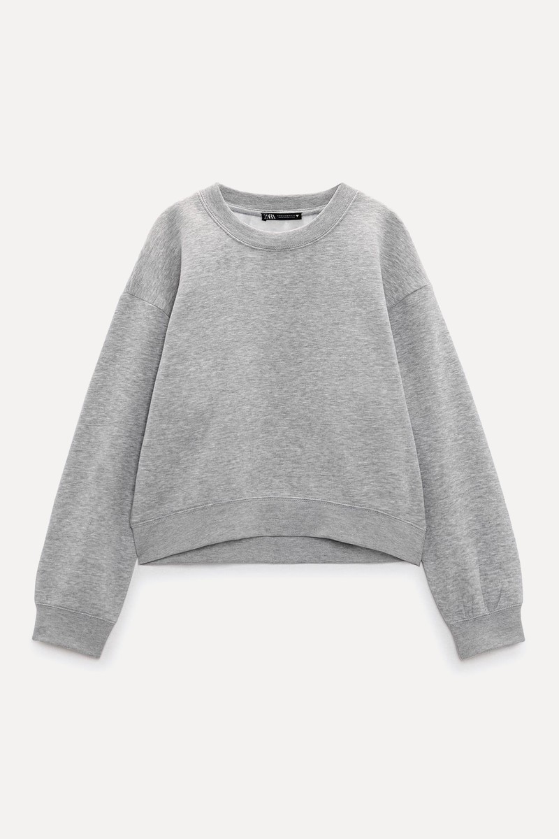 Plush Hoodie   from Zara