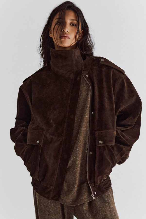 The Suede Bomber