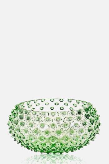 Light Green Hobnail Bowl from Klimchi