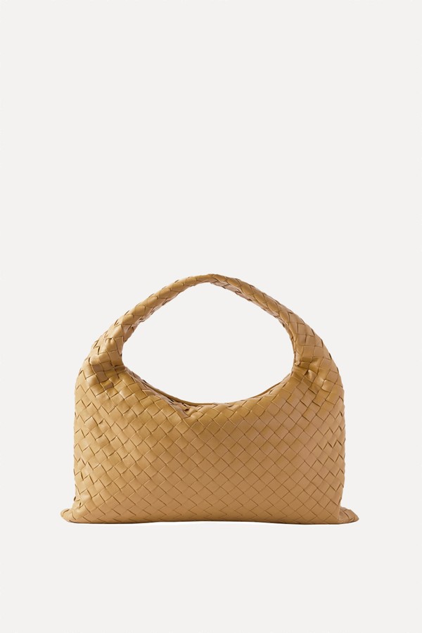Hop Intrecciato Leather Tote from Bottega Veneta