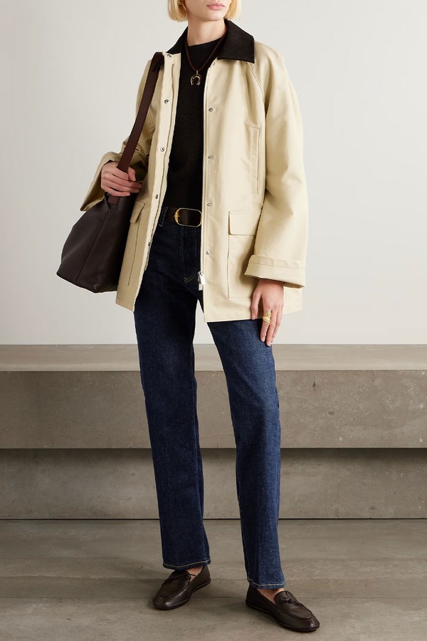 The Vertical High-Rise Straight-Leg Jeans from Frame