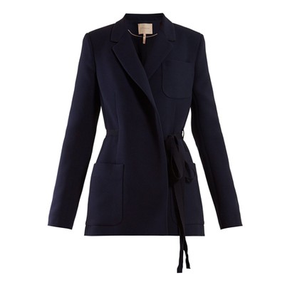 Wrap Belted Cady Jacket from Roksanda Bleyda