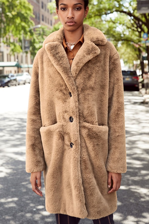 Faux Fur Coat