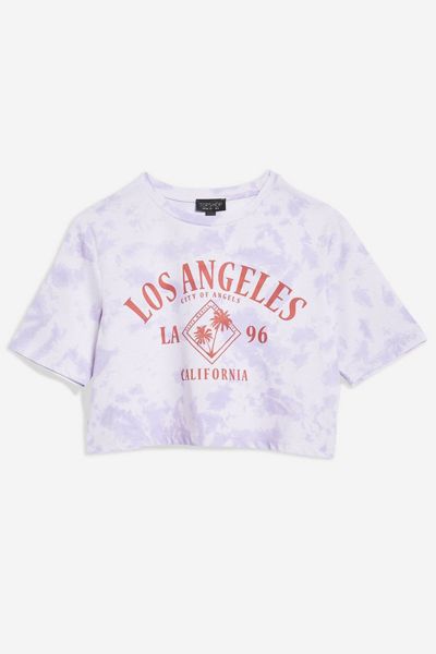 Los Angeles Tie Dye T-Shirt  from Topshop