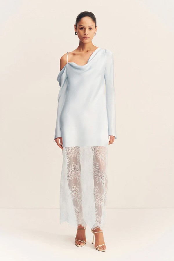 Labyrinth Lace Long Sleeve Maxi Dress from Shona Joy