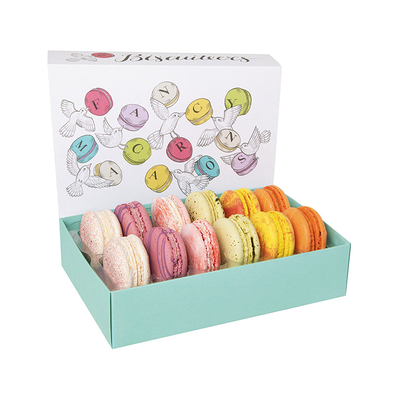 Summer Macaroons Gift Box from Biscuiteers