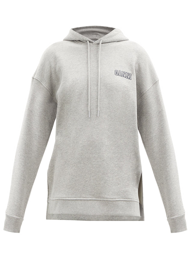 Software Recycled Cotton-Blend Hooded Sweatshirt from Ganni