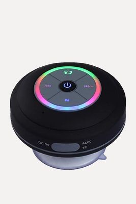 Rainbow LED Bluetooth Shower Speaker With FM Radio from JUSTOP