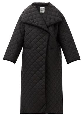 Annecy Guilted Shell Coat from Totême