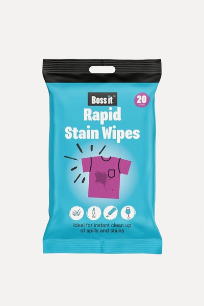 Rapid Stain Remover Wipes from Boss It