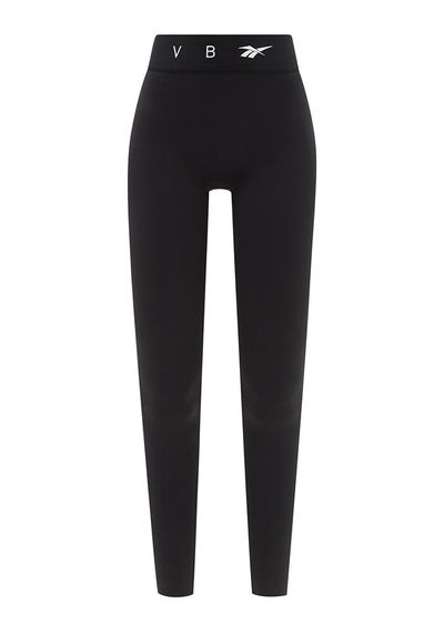 High-Rise Logo-Print Leggings from Reebok X Victoria Beckham