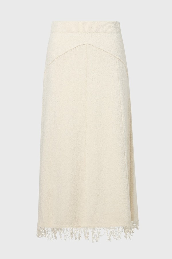 Fray Bouclé Skirt