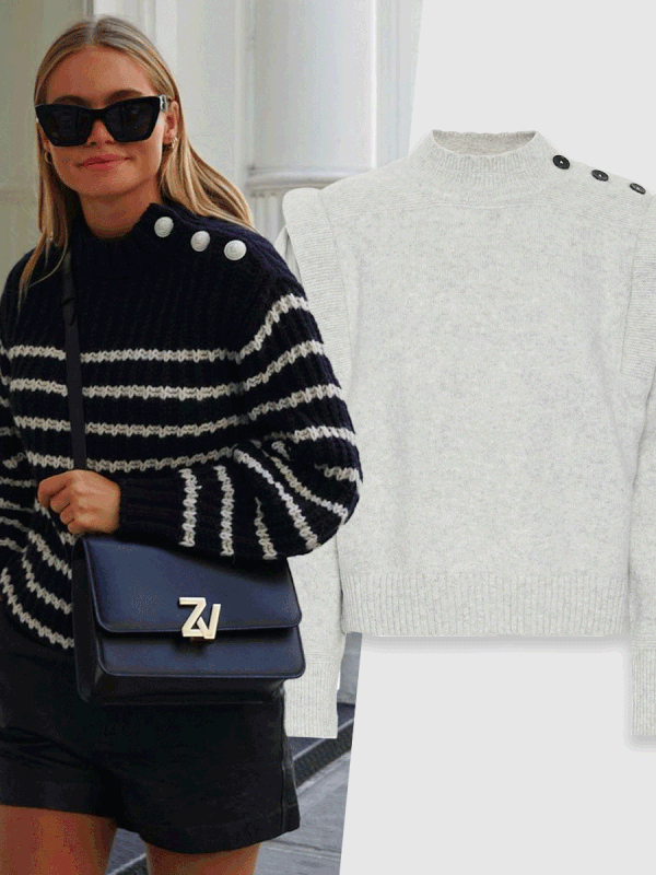 The Microtrend: Shoulder Button Knits