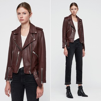 Balfern Leather Biker Jacket