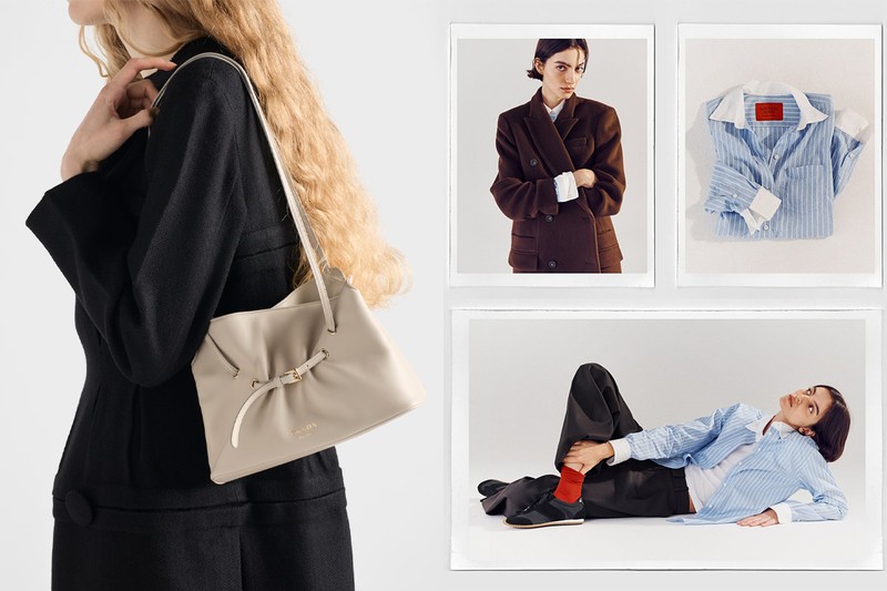 Prada; J.Crew x Alex Eagle