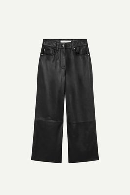 Baki Wide Leathern Pants from IRO