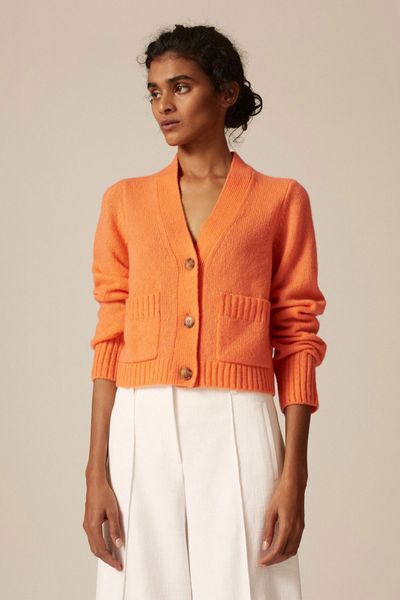 Cloud-Soft Cashmere Silk Cardigan from ME+EM