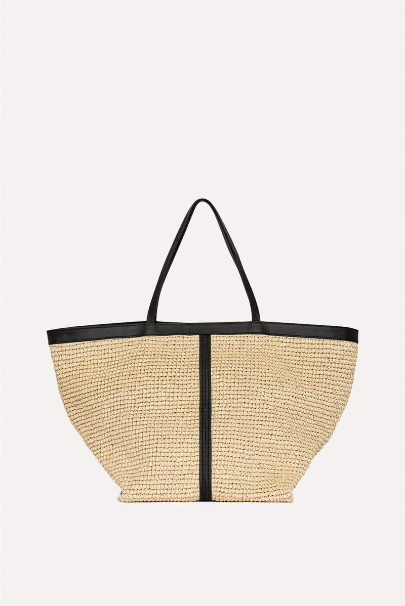 Straw Tote from ARKET
