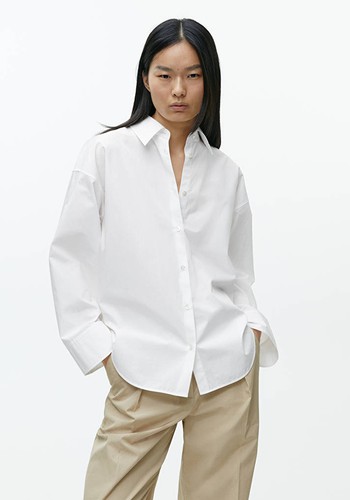 Relaxed Poplin Shirt 