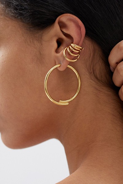 Chaos 14kt Gold-Vermeil Ear Cuff, £130 | Otiumberg