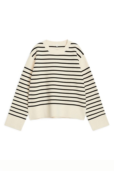 Relaxed Cotton Jumper from ARKET