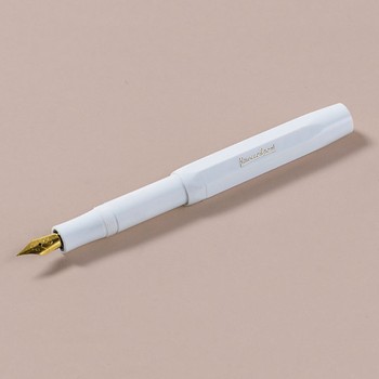 White Kaweco Classic Sport Fountain Pen